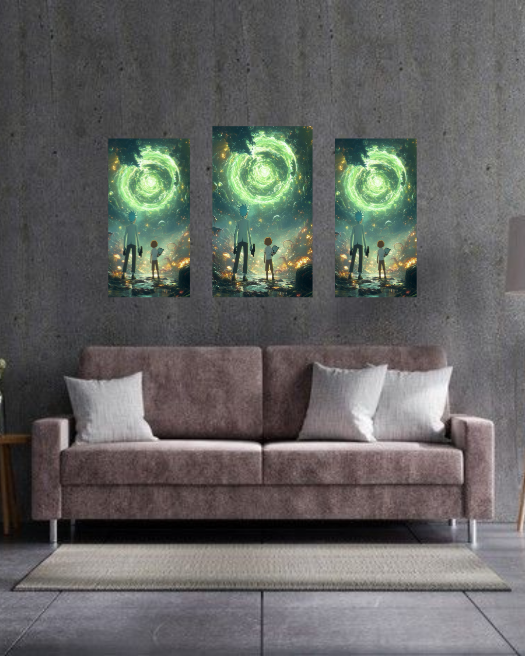 Cuandro Rick y Morty