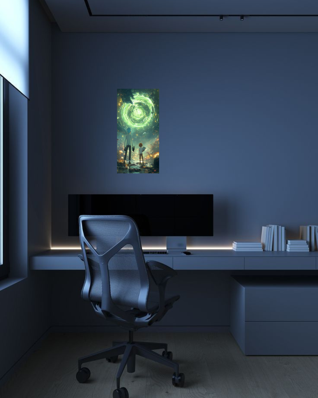 Cuandro Rick y Morty